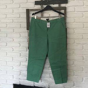 JCREW capris green